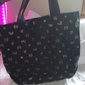 victoria secret pink tote bag